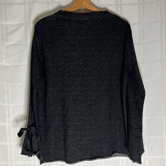 Grey State Kendall sweatshirt deep black tweed new with tags size 1 (XL) - Picture 3 of 6